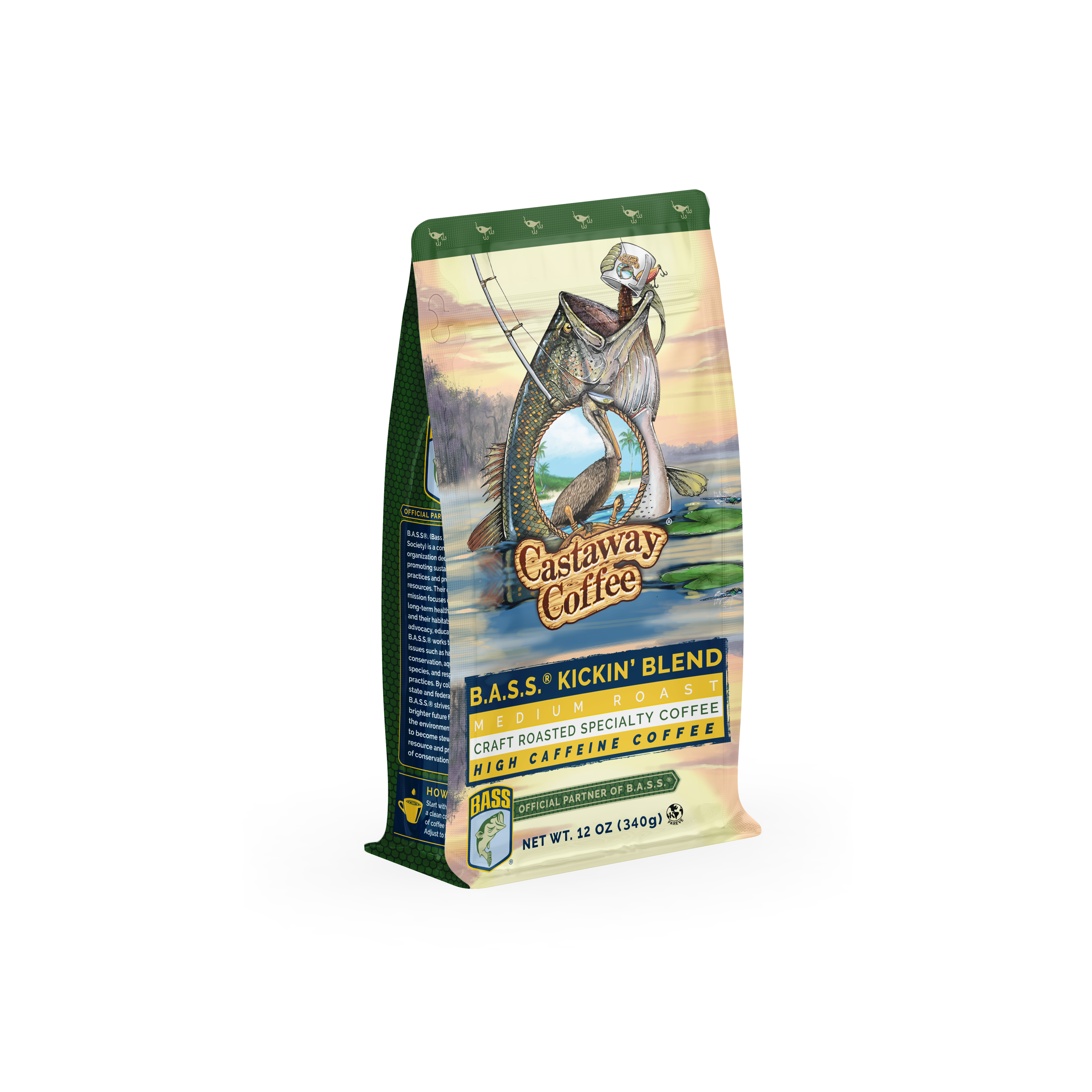 Castaway Coffee B.A.S.S. Kickin' Blend