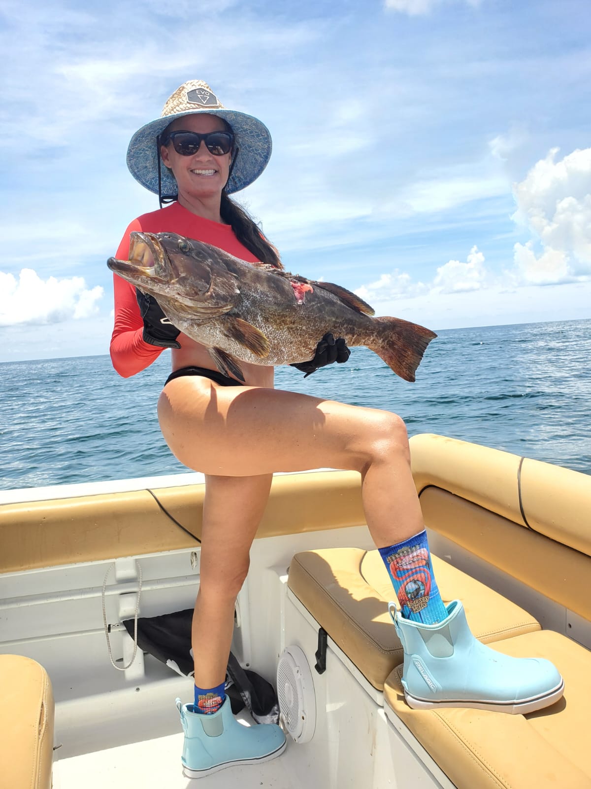 Castaway Coffee Fish Socks