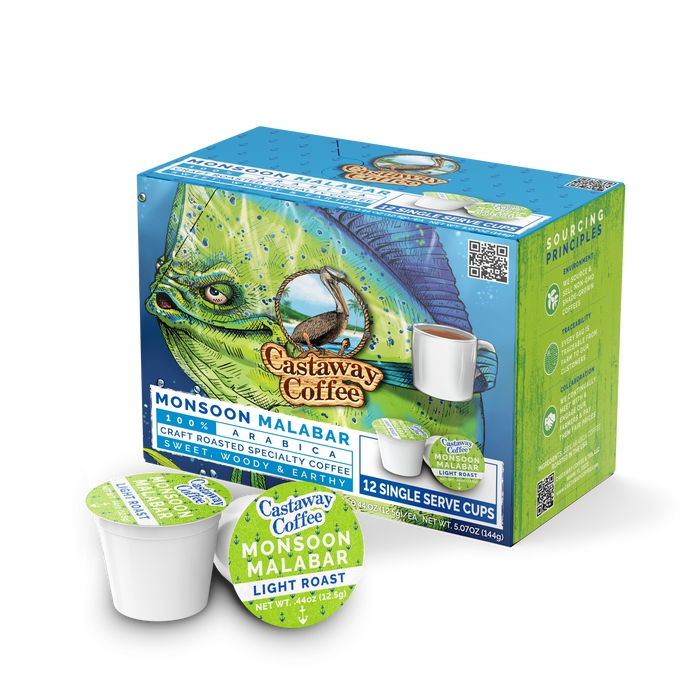 Castaway Coffee Sample K-Cup Pod assorted 20 Count