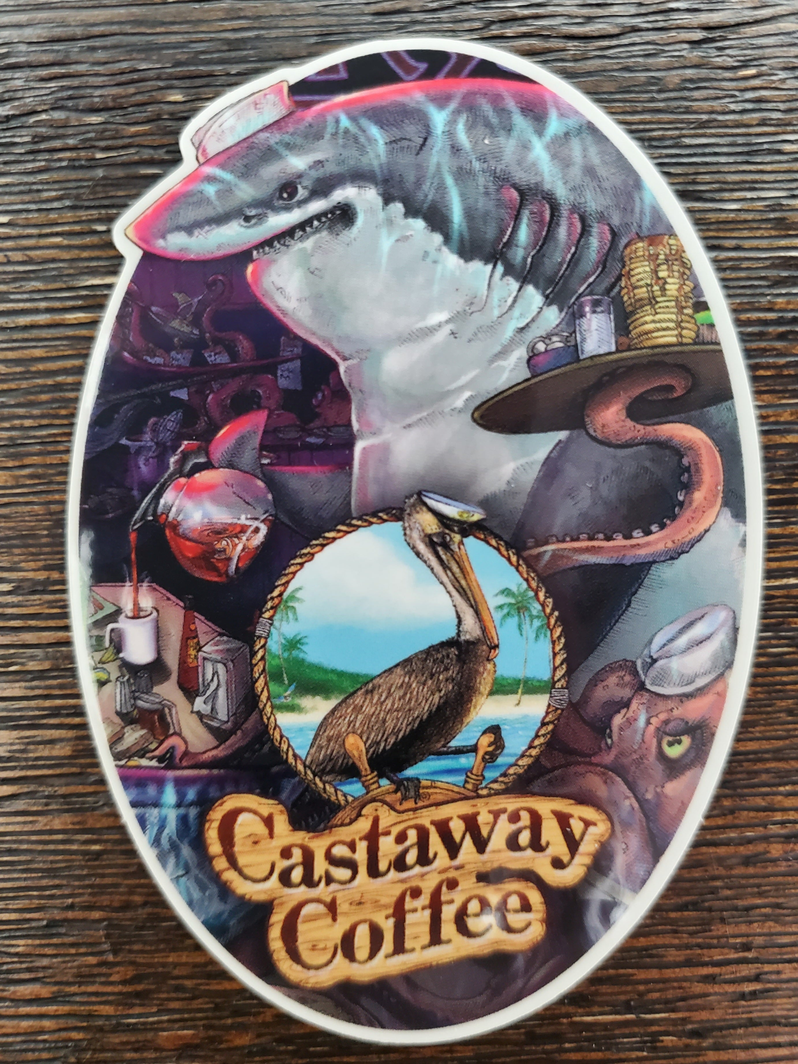Castaway Sticker Collection