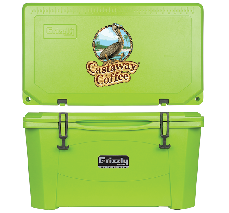 CASTAWAY GRIZZLY 60 QUART COOLER