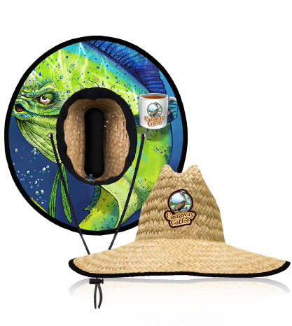 Lifeguard Custom Printed Straw Hat