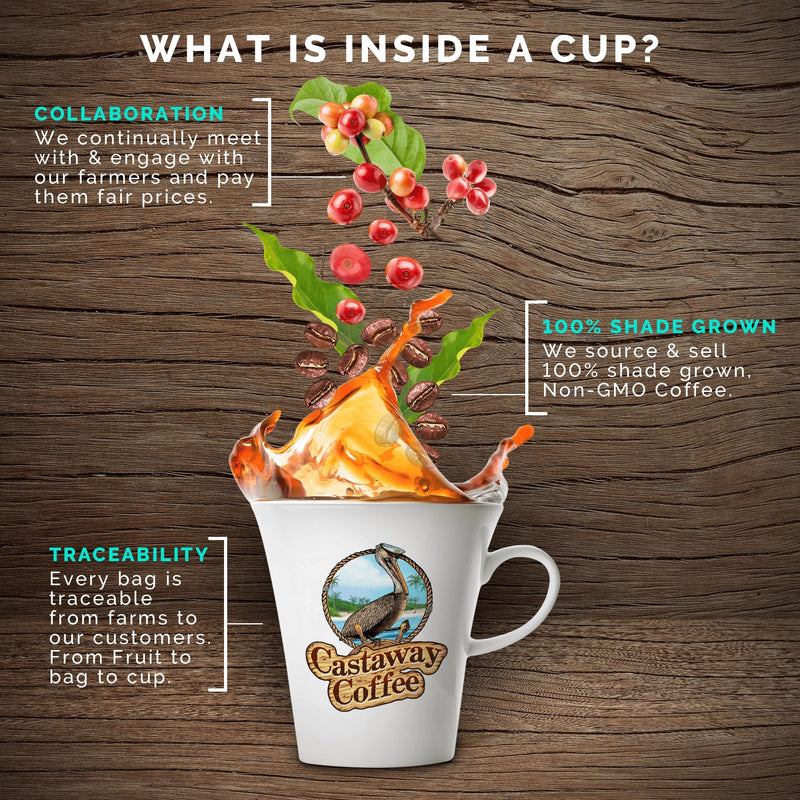 Castaway Coffee Oak & Eden Bourbon K-Cup Pod 12 Count