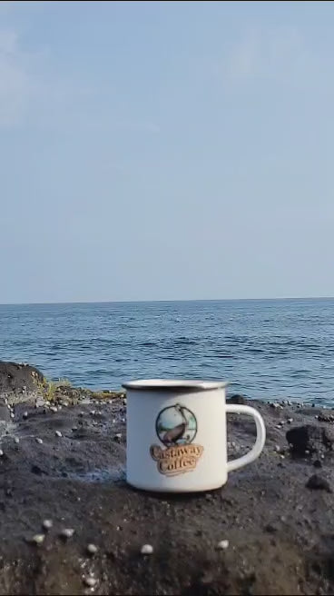 12oz Camp Coffee mug.