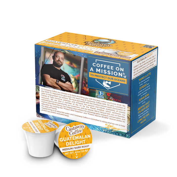 Castaway Coffee Guatemalan Delight K-Cup Pod 12 Count