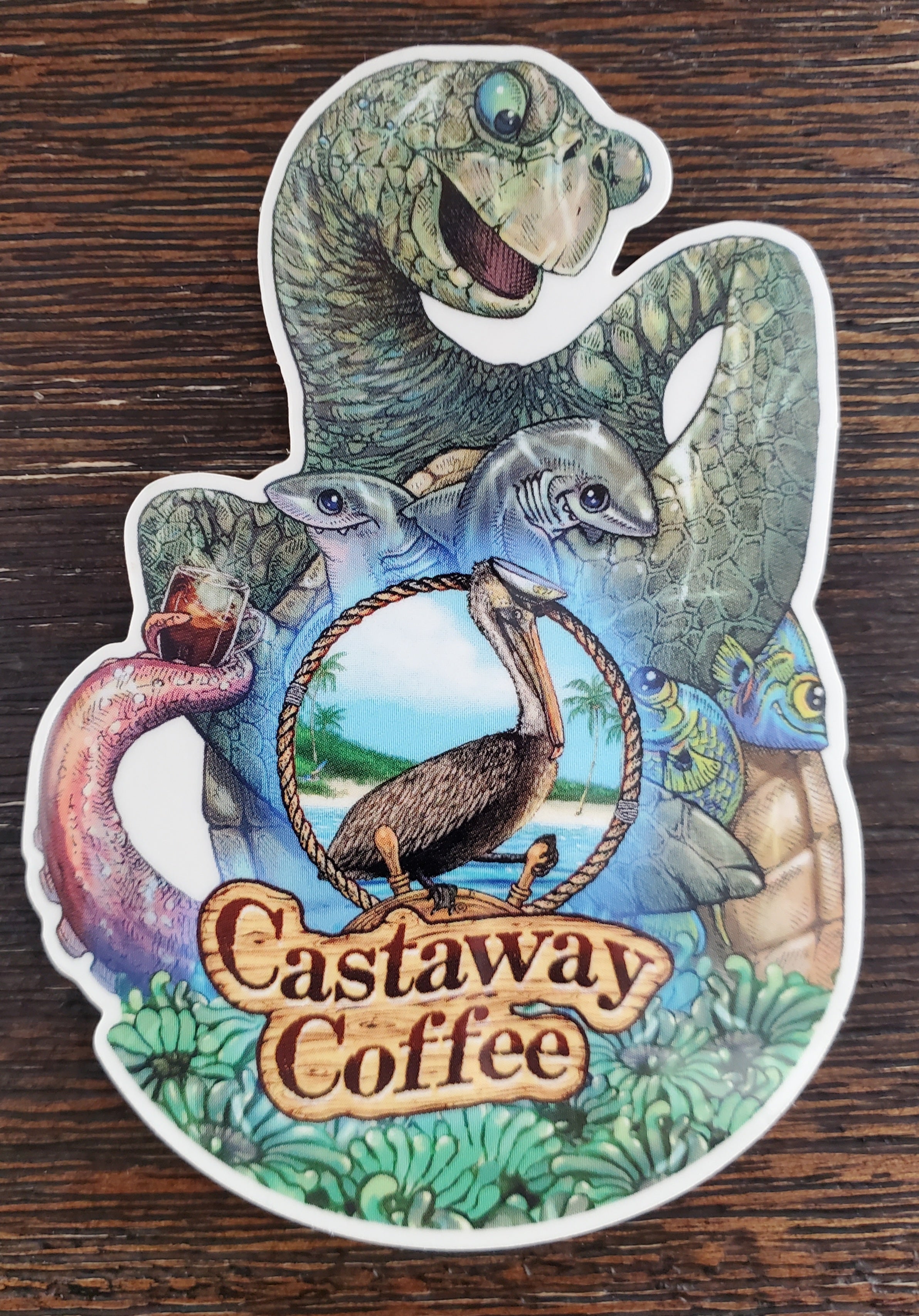 Castaway Sticker Collection